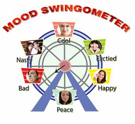 Menstrual Cycle Mood Swings Chart