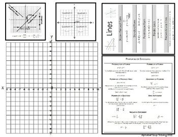 8th Grade Reference Sheet By Terri O Brien TPT