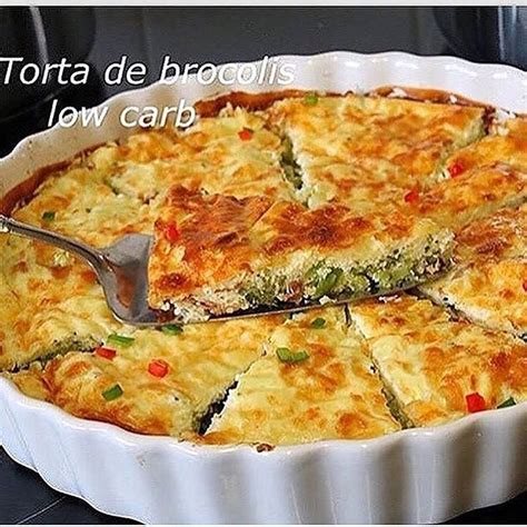 Torta De Brócolis Low Carb Sem Farinha Receita Ingredientes 4 Ovos Ou 7 Claras 1 Brócolis Cru