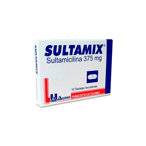 Drogas S S Sultamix Mg Caja X Tabs