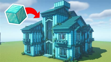 How To Make A Diamond House In Minecraft 2023 Guide