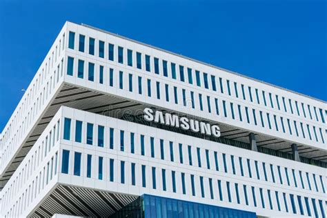 Samsung Office of South Korean Multinational Conglomerate Editorial ...