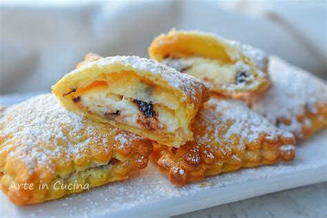 Ravioli Di Sfoglia Ricotta E Gocce Di Cioccolato Veloci Al Forno