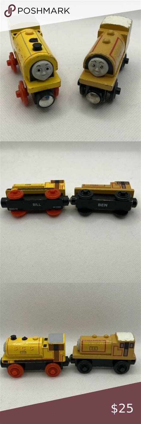 Thomas And Friends Wooden Railway Bill And Ben Train Engines Train