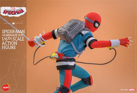 Your Friendly Neighborhood Spider Man Spider Man Homemade Suit By Hot Toys And Hon Studio