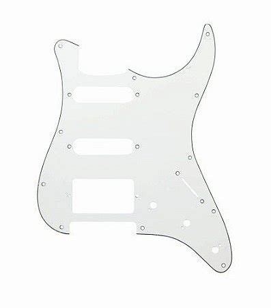 Escudo P Guitarra Strato Pkg Hss Branco Guitar Music Shop