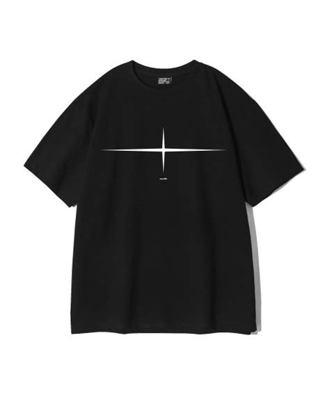 MUSINSA公式 ELIMENO EL Flat Short Sleeved Shirt Black