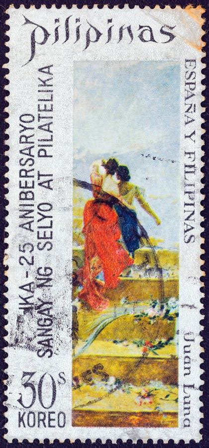 PHILIPPINES CIRCA 1972 A Stamp Printed In Philippines Shows Espana