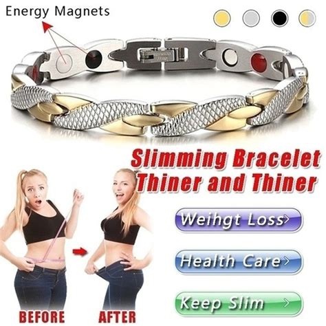 Pulsera De Terapia Magn Tica De Drag N Trenzado Para Hombre Y Mujer