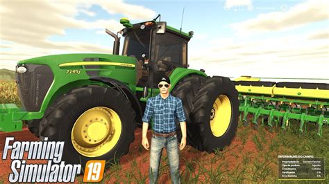 NOVA FAZENDA SÓ MAQUINÁRIO BR Farming Simulator 2019 YouTube