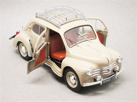 Renault 4CV Beige Solido 1 18e Minicarweb