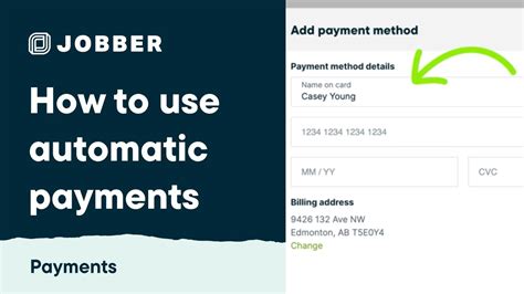 How To Use Automatic Payments Payments YouTube