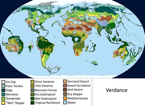 Biome Map of Verdance : r/imaginarymaps