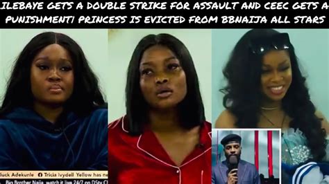 ILEBAYE GETS 2 STRIKES FOR ASSAULT CEEC GETS A PUNISHMENT PRINCESS