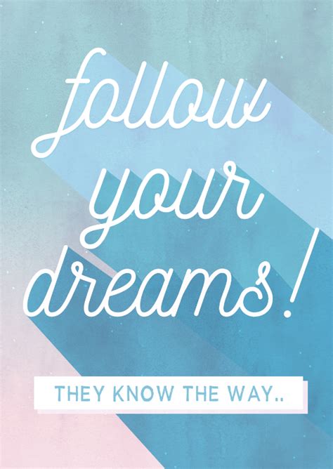 Motiverende Coachingskaart Follow Your Dreams Kaartje2go