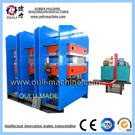 Rubber Vulcanizing Press Machine Plates Tiles Seals China Hot Press