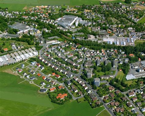 Gottersdorf Von Oben Stadtzentrum Im Innenstadtbereich In Gottersdorf