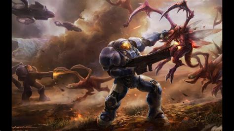 Starcraft Terran Vs Zerg Youtube