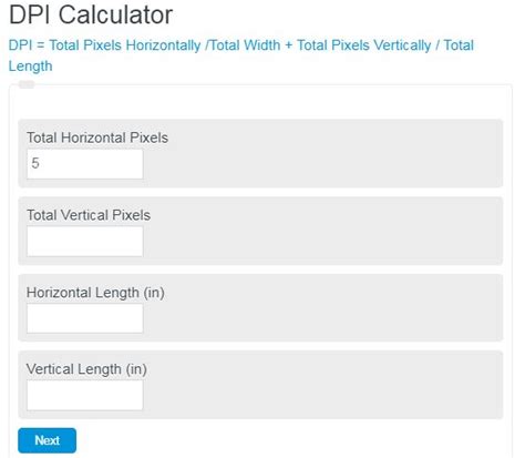 DPI Calculator (PPI) - Calculator Academy