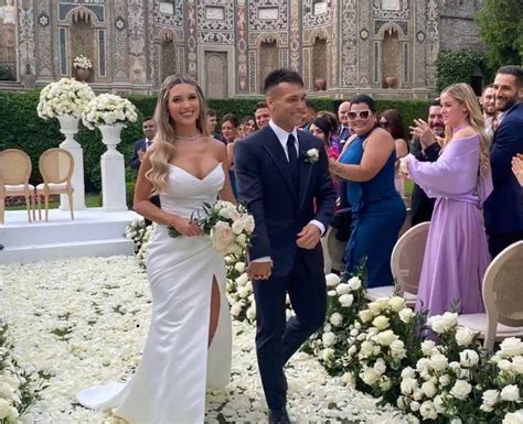 Lautaro Sposo Le Foto Con La Moglie Agustina Calcioblog