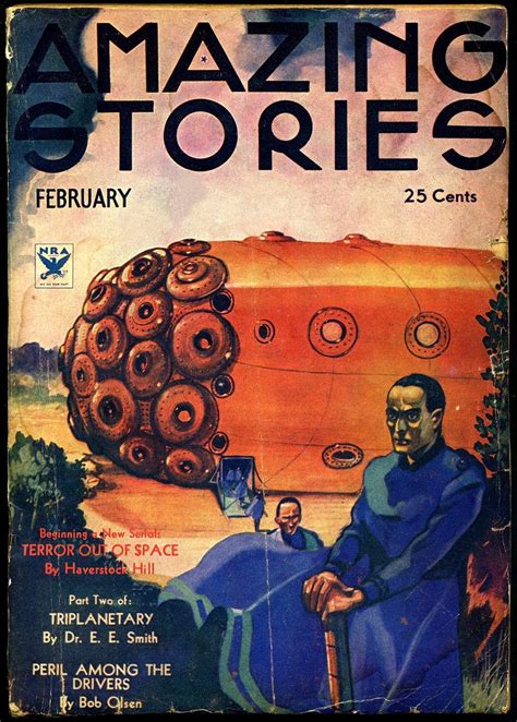 Amazing Stories C 1935 Cover Art By Leo Morey Ciencia Ficcion