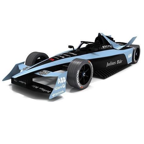 Gen3 Formula E Race Car Season 2022 2023 3d Model Cgtrader