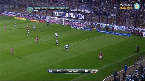 Gimnasia Y Esgrima De La Plata 1 Vs River Plate 0 1° Fecha Youtube