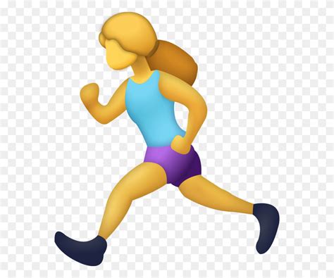 Person Running Emoji Running Emoji Png Flyclipart