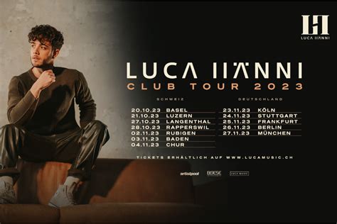 LUCA HÄNNI CLUB TOUR 2023