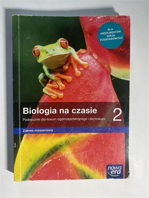 Nowa Era Biologia Na Czasie Zakres Rozszerzony Lublin Olx Pl