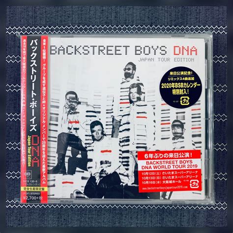 Backstreet Boys - DNA Japan Tour Edition [Limited Release] CD, Hobbies ...