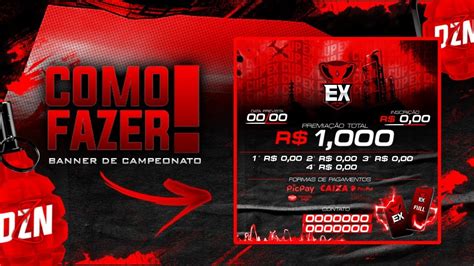 Como Fazer Banner De Campeonato Avançado Ps Touch Android Youtube