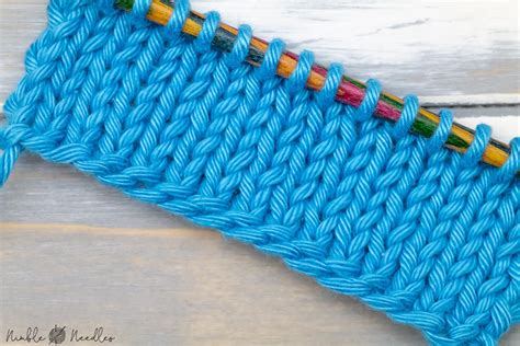 How To Knit The Stockinette Stitch For Beginners Video Tutorial