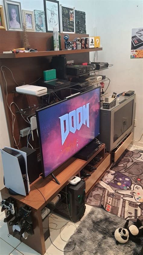 Pc Setup Desk Setup Gaming Setup Room Inspo Room Inspiration Retro