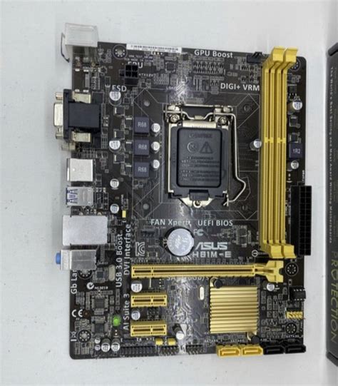 Jual MOTHERBOARD ASUS H81M E LGA 1150 Di Lapak Iconcomp Bukalapak