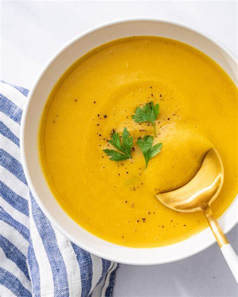 Creamy Squash Soup – A Couple Cooks