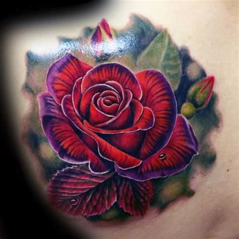 90 Realistic Rose Tattoo Designs For Men Floral Ink Ideas