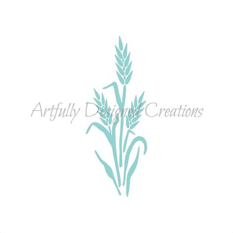 Wheat Stencil Bees Baked Art Supplies And Artfully Designed Creations