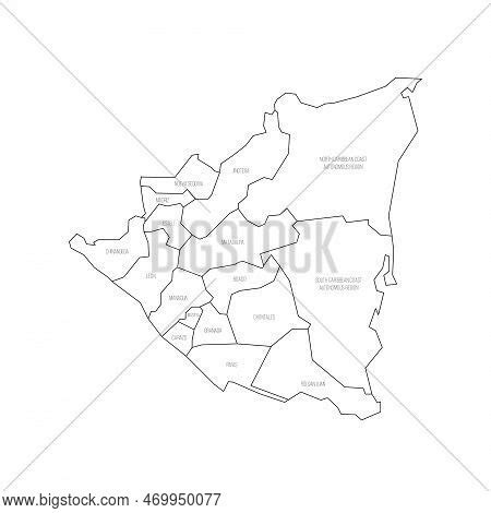 Nicaragua Political Vector Photo Free Trial Bigstock