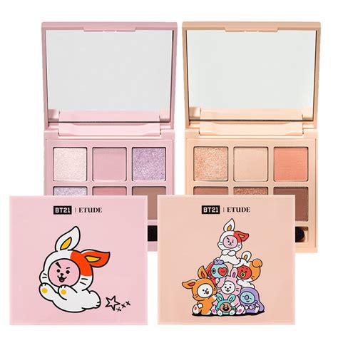 Etude House Bt21 Play Color Eyes 05g X 6ea Shopee Brasil