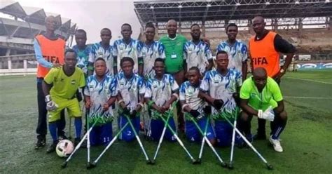 Sierra Leone Amputee Set Off For African Football Tournament