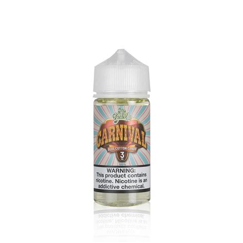 Blue Cotton Candy Blue Raspberry Carnival Juice Roll Upz E Liquid