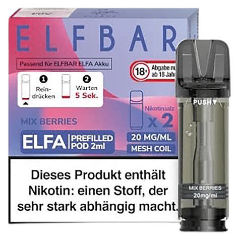 Elf Bar ELFA Liquid Pod 2er Pack Mix Berries