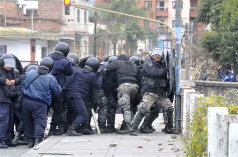 En Fotos Protestas Y Represi N En Jujuy Por La Aprobaci N Y Jura De La