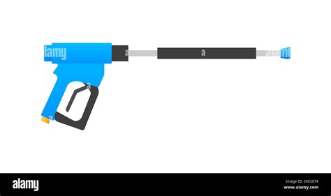 Pressure Washing Gun Icon Appliance Pressure Washer Gun Vector Stock