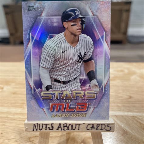 Topps Series Aaron Judge Stars Of Mlb Insert Smlb New York