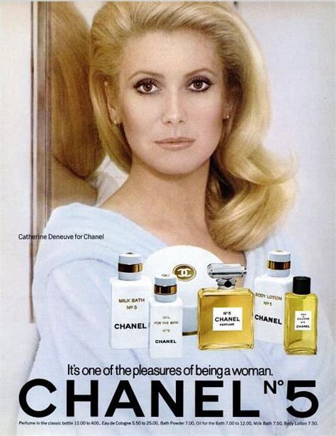 Catherine Deneuve In Chanel Ad 1976 Vintage Advertisements