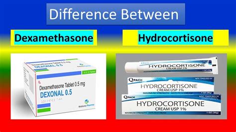 Difference Between Dexamethasone And Hydrocortisone YouTube