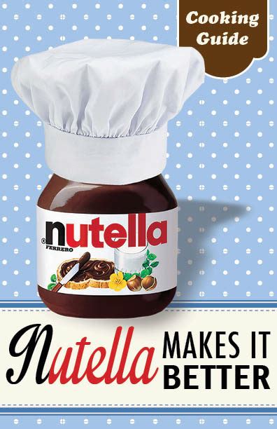 Nutella Recipe Book On Behance