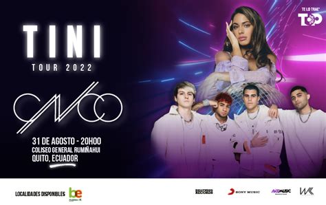 Tini Tour 2022 Quito Ecuador